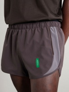 DISTRICT VISION - Straight-Leg 2'' Shell Running Shorts - Brown