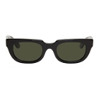 Han Kjobenhavn Black and Green Root Sunglasses