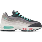 Nike Gray Air Max 95 Big Bubble Sneakers