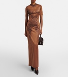 Acne Studios Dueda trompe-l’œil maxi dress