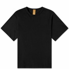 FrizmWORKS Men's Double Rib Oversized T-Shirt in Black