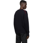 Dunhill Navy 1921 Script Logo Sweater