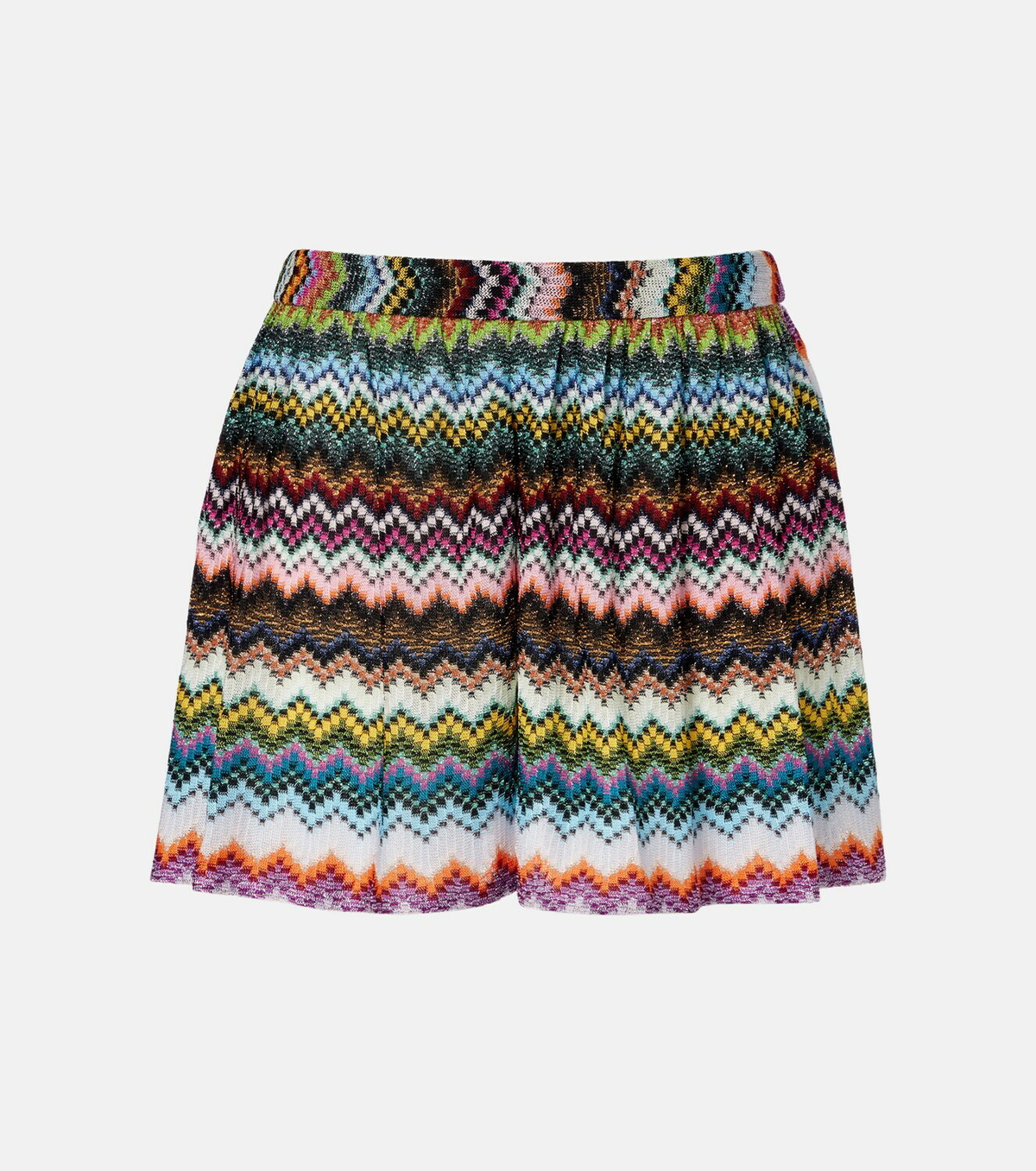 Missoni Zig Zag lamé Bermuda shorts