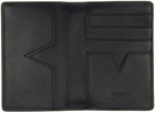 Versace Black V Logo Wallet