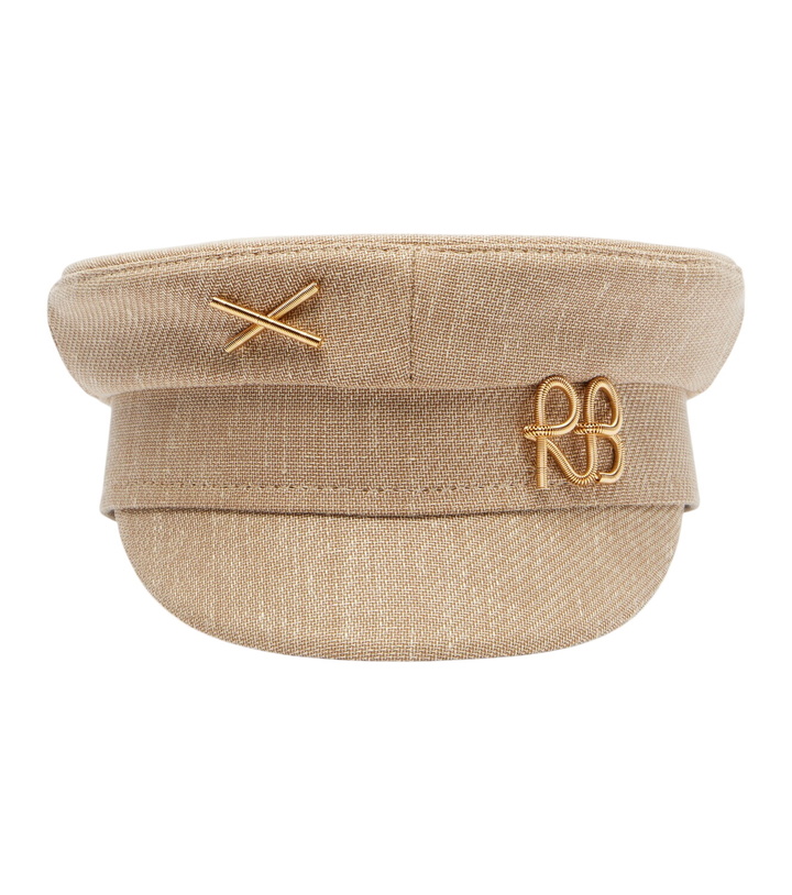 Photo: Ruslan Baginskiy Monogram newsboy cap