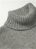 Universal Works - Wool-Blend Rollneck Sweater - Gray