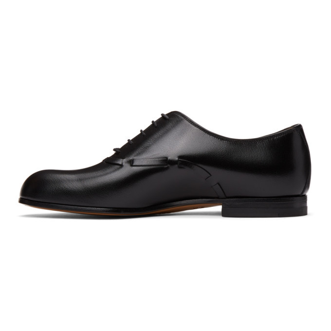 Gucci Black Quentin Lace-Up Derbys Gucci Black Quentin Lace-Up Derbys Gucci main image 4