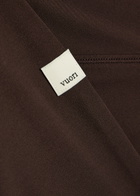 Vuori Alltheform Stretch-jersey Leggings Brown