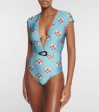 Adriana Degreas Belted swimsuit