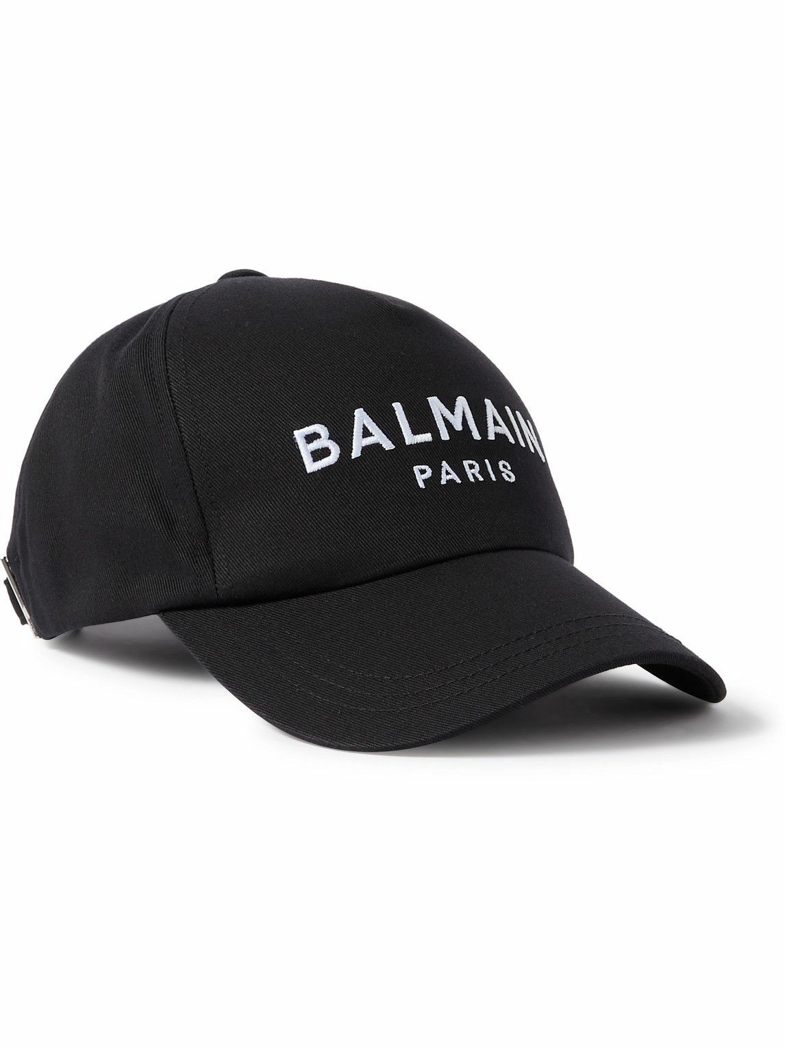 Balmain - Logo-Embroidered Canvas Baseball Cap Balmain