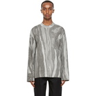 Nicholas Daley Grey Cotton Long Sleeve T-Shirt