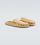 Auralee - Suede moccasin slippers