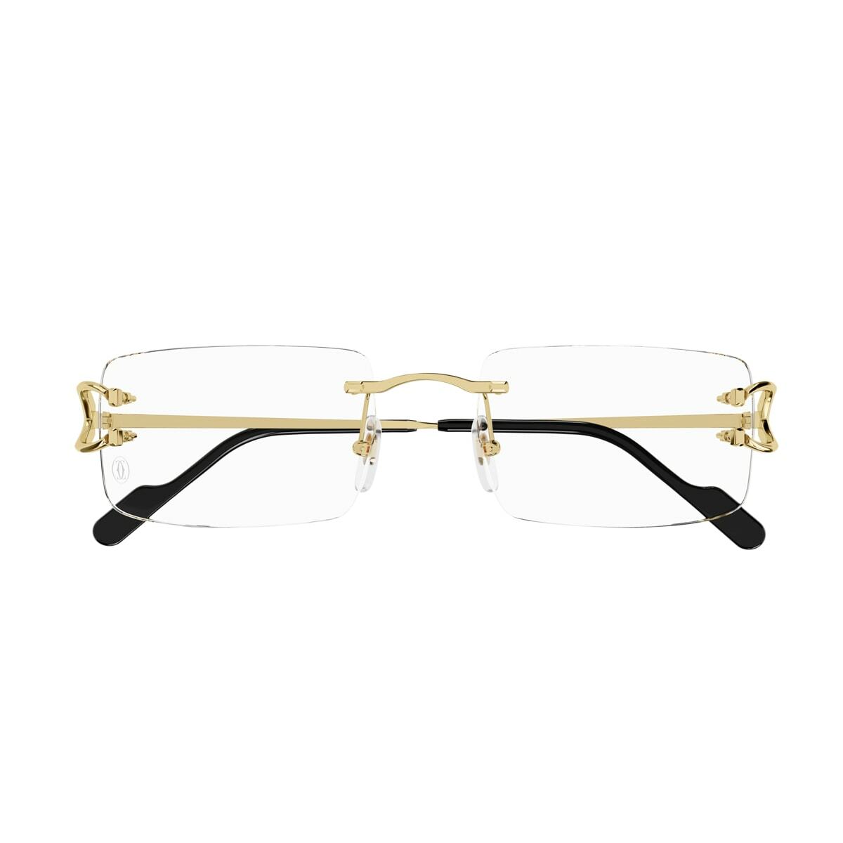 Cartier Eyewear Cartier Ct0488o Décor C Classique 001 Gold Glasses
