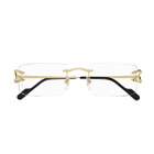 Cartier Eyewear Cartier Ct0488o Décor C Classique 001 Gold Glasses