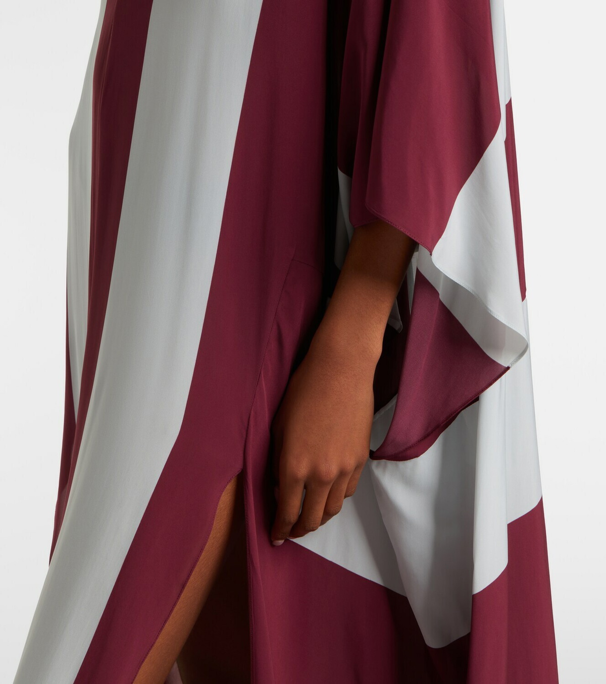 Adriana Degreas Bold Stripes kaftan