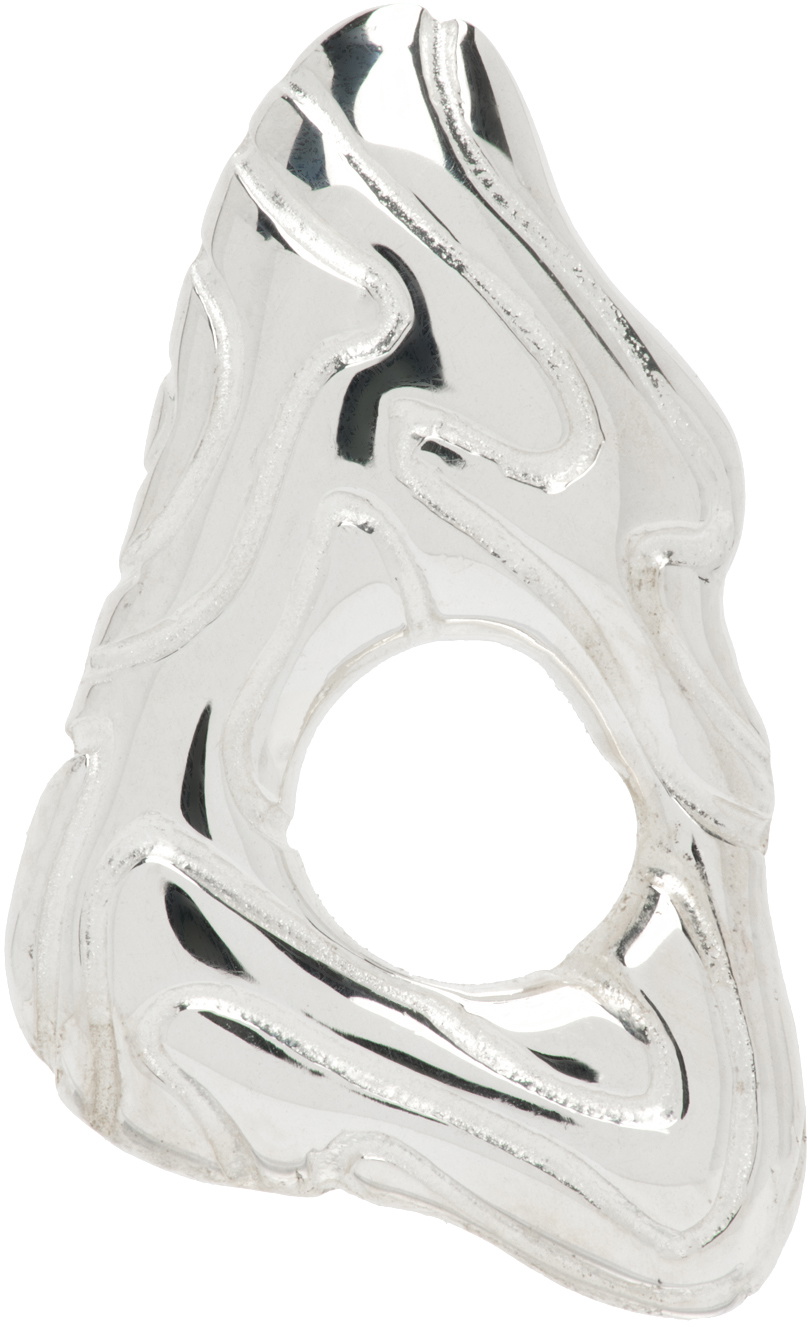 octi Silver Island Stud Single Earring
