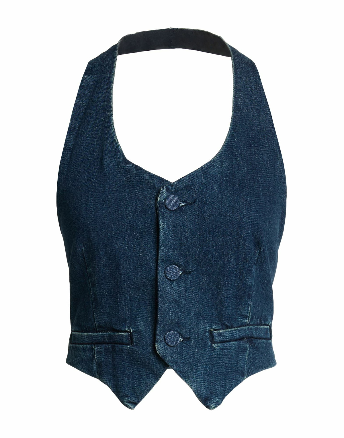 Good American Womens Denim outerwear in Blue