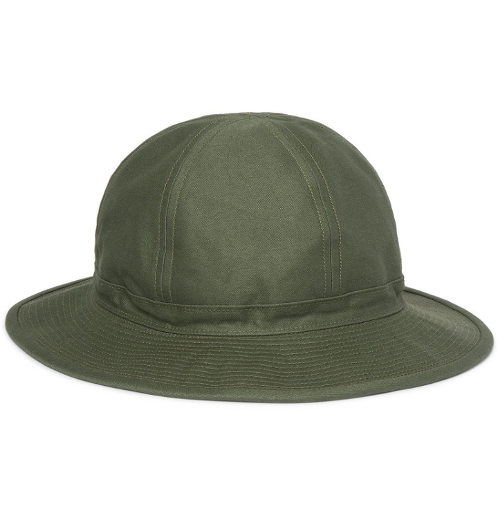 Photo: Beams Plus - Cotton Bucket Hat - Green
