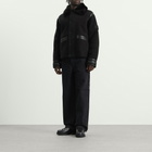 Stone Island Men's Ghost Suede Sheepskin Jacket in Black