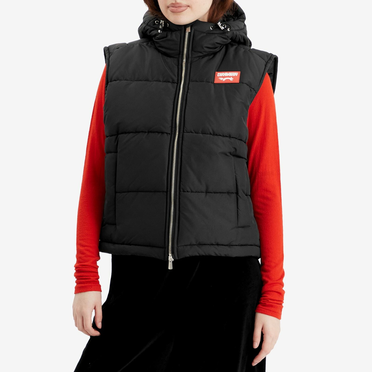 Charles Jeffrey Loverboy Women's Kitty Gilet in Black