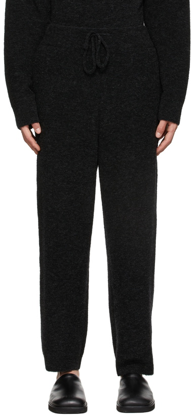 Photo: LE17SEPTEMBRE Grey Bouclé Lounge Pants