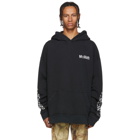 Rhude Black Malibu Hoodie