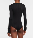 Khaite Janelle cotton-blend jersey bodysuit