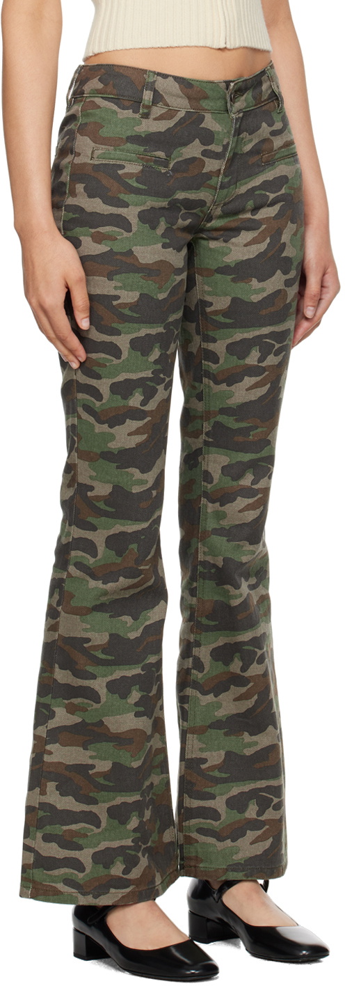 パンツ Fax copy expess Casual camouflage pants Fax Copy Express* Fax Copy Express SS25 CASUAL CAMOUFLAGE