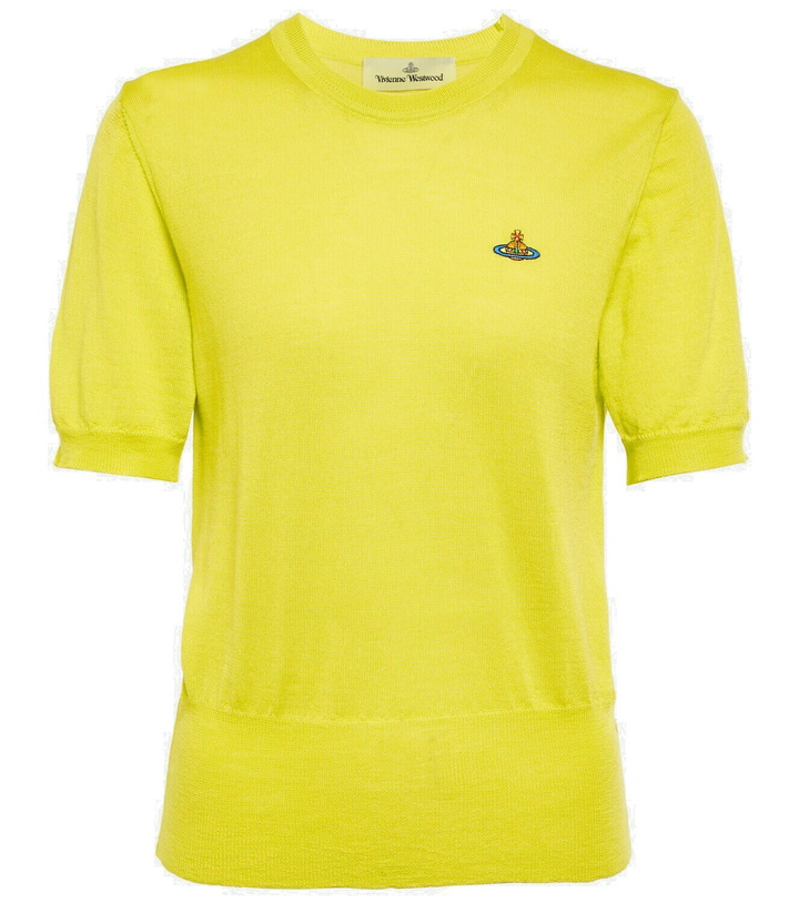 Photo: Vivienne Westwood - Logo wool and silk sweater
