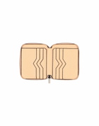 Valextra Womens Wallet in Beige