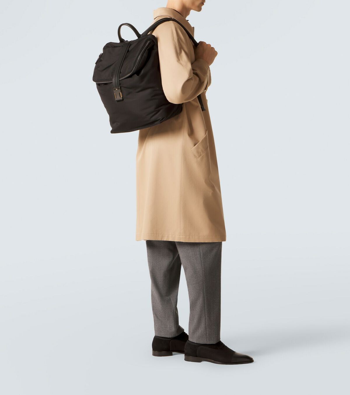 Christian Louboutin Nox leather-trimmed backpack