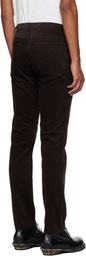 Theory Brown Raffi 5-Pocket Trousers