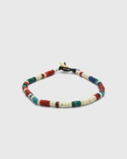 MIKIA Heishi beads multi/red Mens Bracelet