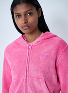 Alexander Wang Logo Motif Zip-Up Sweatshirt