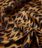 Gucci Leopard-print silk twill scarf