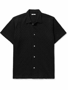 BODE - Cotton-Blend Lace Shirt - Black