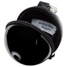 Marine Serre Black Micro Ball Bag Keychain