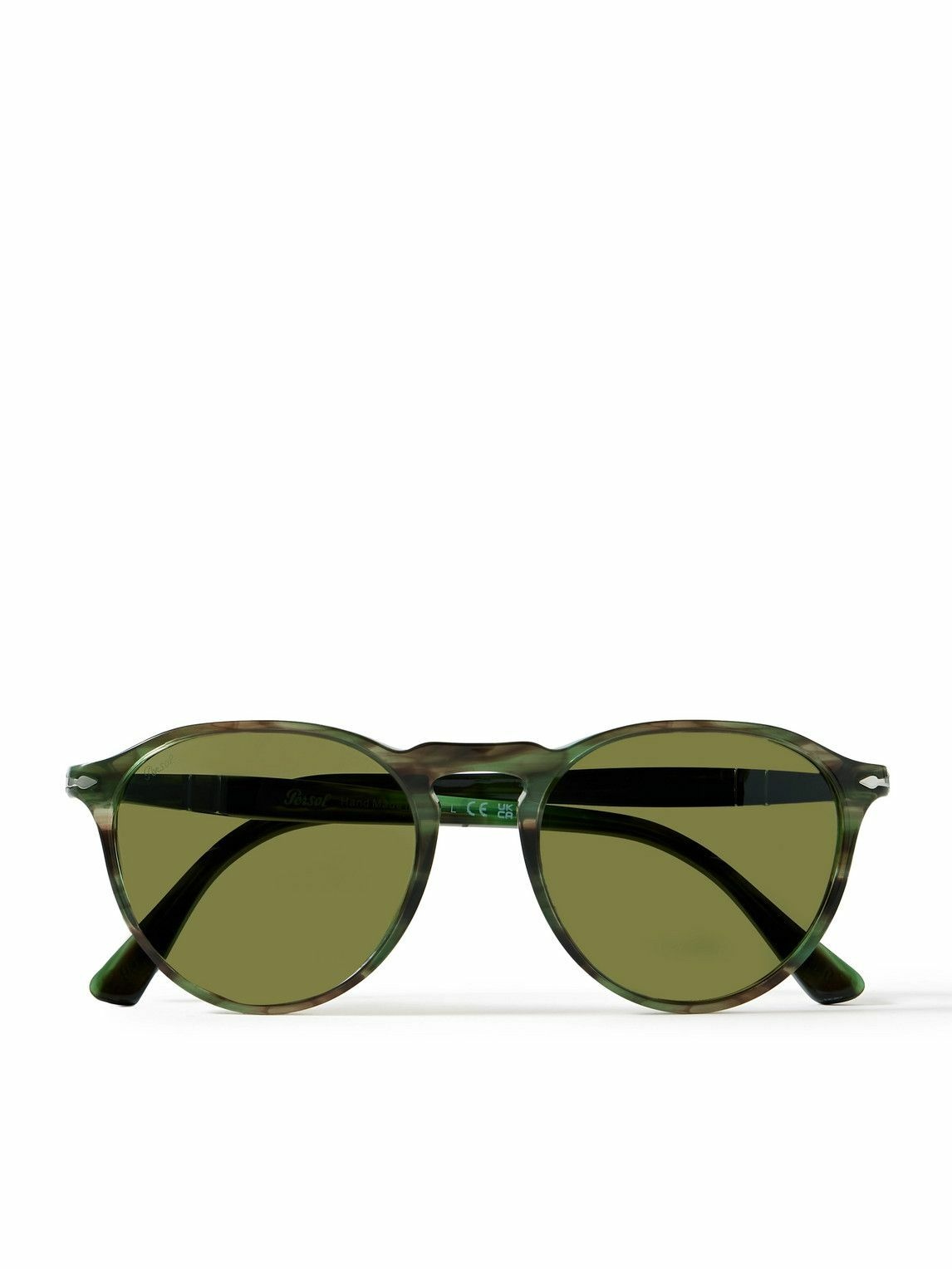 Photo: Persol - Round-Frame Tortoiseshell Acetate Sunglasses