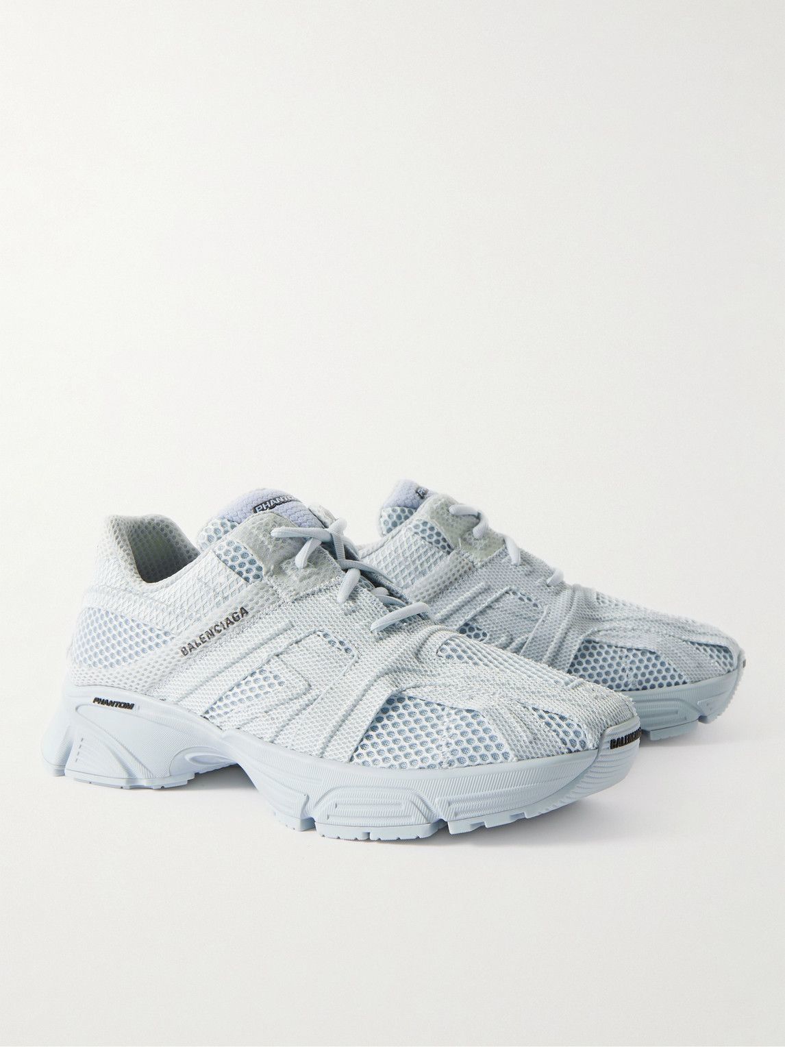 Balenciaga - Phantom Mesh Sneakers - Blue Balenciaga