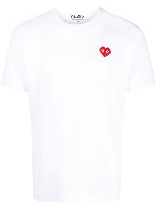 Photo: COMME DES GARCONS PLAY - Logo Cotton T-shirt