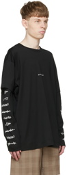 Givenchy Black Cotton T-Shirt