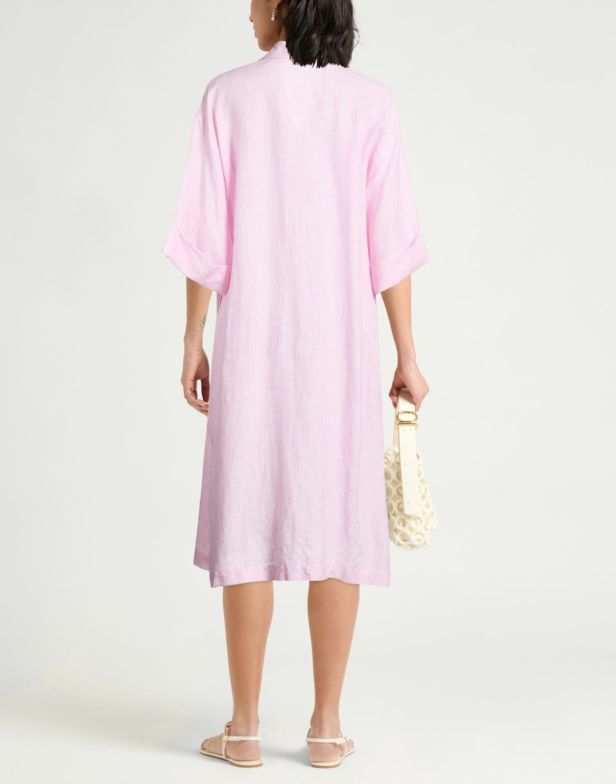 Peserico Womens Midi dress in Pink