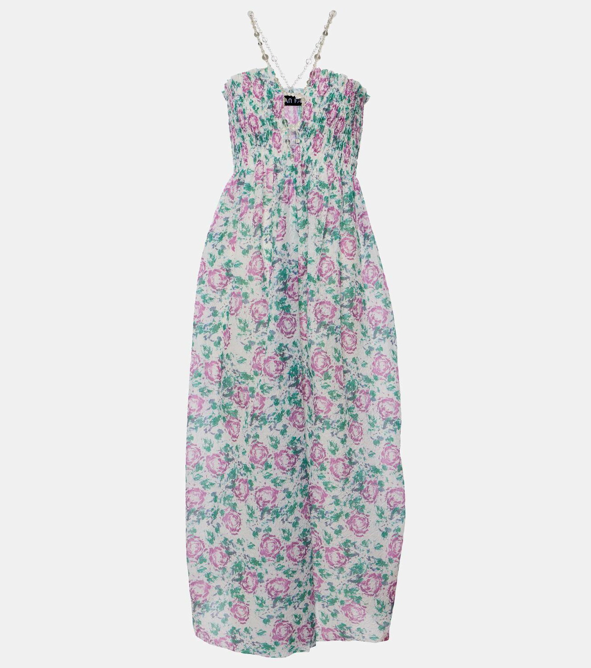 Susan Fang Floral midi dress
