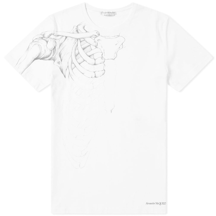 Photo: Alexander McQueen X-Ray Skeleton Tee