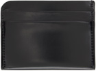 Dries Van Noten Black Embossed Card Holder