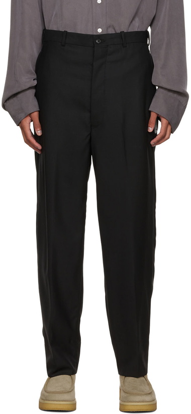 Photo: Connor McKnight Black Suiting Trousers