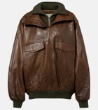 Isabel Marant Dorry oversized leather jacket