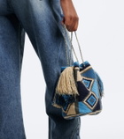 JW Anderson La Mochia Wayuu woven bucket bag