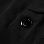 C.P. Company Undersixteen Men's Lens Pocket Sweat Pant in Black