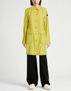 Peuterey Womens Overcoat & Trench Coat in Light green